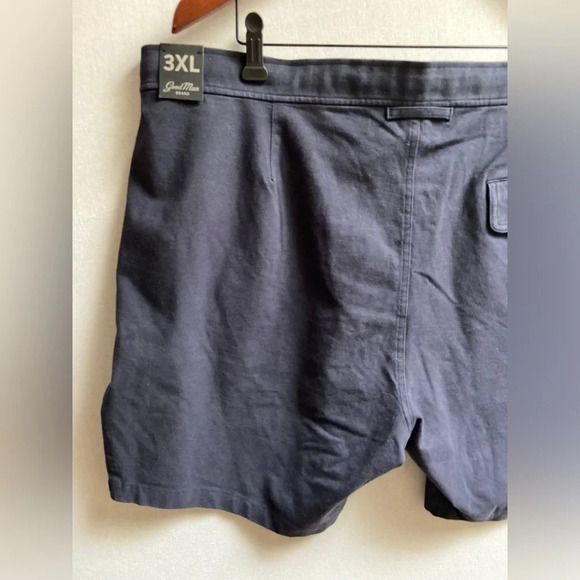 NWT Good Man soft Cotton blend royal blue shorts Sz 3XL - Picture 3 of 8